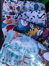 Pañal de bolsillo con gancho y bucle, tela de ante interior impermeable lavable, pañal reutilizable para bebés de 4-16kg, n. ° 3, novedad de 11,11