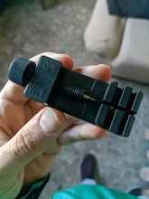 Correa de reloj para hombre y mujer, pulsera con correa de hendidura ajustable, extractor de pasadores de cadena, ajustador, Kit de herramientas de reparación