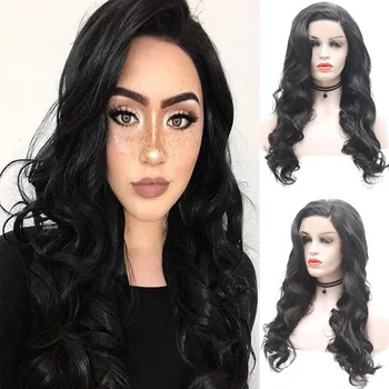RONGDUOYI Hair Natural Hairline Wig Synthetic Lace Front Wigs for Black Women Body Wave Wigs Daily Use Heat Resistant Side Part
RONGDUOYI Hair Natural Hairline Wig Synthetic Lace Front Wigs for Black Women Body Wave Wigs Daily Use Heat Resistant Side Part