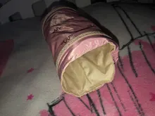 Tubos de juguete pequeños de conejillo de indias para hámster, túnel de primavera, jaula para hámster, casa de un solo canal, Chinchillas, juguete cálido