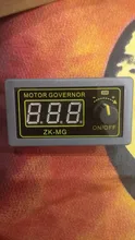 Controlador de Motor DC 5-30V, 12v, 24v, 5A, PWM, pantalla Digital de velocidad ajustable, codificador de relación de trabajo, frecuencia máxima de 15A, ZK-MG