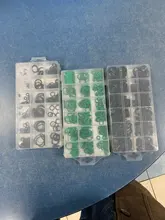 Juntas tóricas de Arandela de goma, juego de juntas tóricas negras, arandelas de nitrilo de alta calidad para juntas de coche