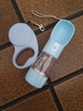 Botella de agua portátil para perros, cuenco alimentador de comida y agua, para viajes al aire libre