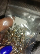 Agujas de cabeza de bola de Metal, accesorios de joyería para manualidades, oro, 16, 20, 25, 30, 40 y 50mm, 200, unids/lote