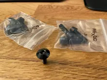 Tornillo de cabeza Torx para bicicleta y motocicleta, 1 Uds., titanio Ti M6 X 12 15 20 25 y M5 X 12 15 20 25mm