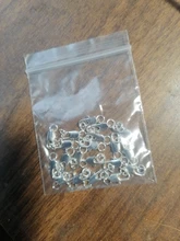 Conectores de joyería de cobre chapados en oro y plata de 20p, hebilla, cierres de langosta con anillo de salto, cuentas, engarce, cadena a presión para collar