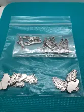 KJjewel-Colgante de Tractor de coche Chapado en plata antigua, para pulsera, collar, joyería, accesorios de fabricación DIY, 6 estilos