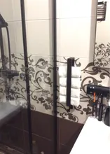 Towel-Rack Facecloth-Holder Kitchen-Supplies Self-Adhesive Stainless-Steel Bathroom Washcloth