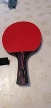 Huleson-raqueta de Ping Pong de entrenamiento, Nano carbono 9,8, para ataque rápido