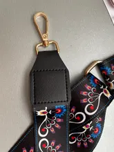 Correa de bolso de diseñador de lujo para mujer, cinturón ancho de color, accesorios de repuesto cruzados, correa ajustable de Nailon/algodón