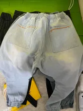 Pantalones vaqueros Cargo de Hip Hop para hombre, ropa nueva, pantalones elásticos Harun para correr, otoño y primavera, 2021