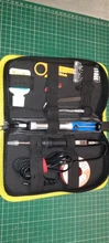 Welding-Tool-Set Solder-Iron-Kit Temperature Adjustable Electric 908S 220V New 80W LCD