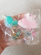 L.O.L. ¡Sorpresa! Vestidos originales de ropa para LOL 8cm, vestidos brillantes, juguetes para niños, regalo