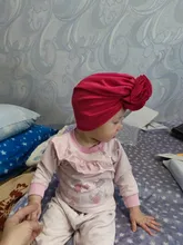 Sombreros de turbante para niñas pequeñas, gorros con nudo, accesorios para el cabello, foto de niños