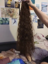 WTB-coleta sintética superlarga y Lisa, coleta con cordón, pinzas de fibra de alta temperatura, extensiones de cabello, cola de caballo