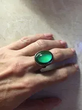 Anillo de cristal con cambio de Color según estado de ánimo, joyería de cristal con cambio de Color según estado de ánimo, anillos de temperatura, sensibilidad, estado de ánimo, regalos de tamaño ajustable, suministros para fiestas y eventos, 2016