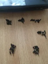 50 Uds M1 M1.2 M1.4 M1.6 M2 M2.5 M3 M4 Mini Micro negro 304 Acero inoxidable Phillips plana tornillo de cabeza avellanada Bolt