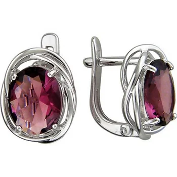 Miriad earrings with 2 Swarovski crystals made of silver
Miriad earrings with 2 Swarovski crystals made of silver