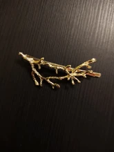 Hair-Clips Alloy-Branch-Hairpins Metal Vintage Elegance Silver Girls Women Tree Fashion