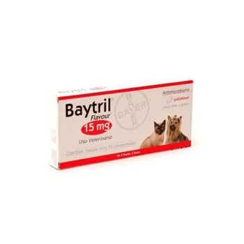 BAYTRIL flavor 15 MG 10 COMP
BAYTRIL flavor 15 MG 10 COMP