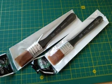 Pinceles profesionales de nailon para pintura de cabello, pinceles para pintura acrílica al óleo, polvo de acuarela, diferentes tamaños, 1 Uds.