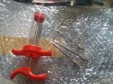 Juego de agujas de acero inoxidable de grado alimenticio, conjunto de jeringuilla para especias, carne de barbacoa, inyector de sabores, salsa, Adobo, accesorio de jeringuilla