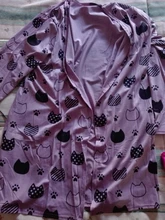 Cárdigans informales de algodón con estampado de gato para mujer, Tops largos y cómodos, ropa para mujer 2020