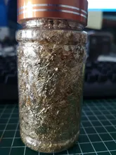 Molde artístico de resina epoxi para decoración, hoja de oro brillante de lujo, rellenos de lámina dorada, materiales dorados, joyas de decoración, herramienta de fabricación