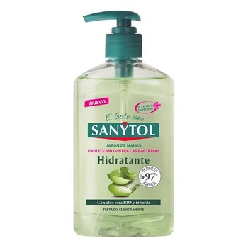 Liquid soap hand with spoons Antibacterias Sanytol (250 ml)
Liquid soap hand with spoons Antibacterias Sanytol (250 ml)