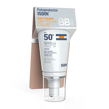 ISDIN photoprotective Gel Cream Dry Touch Color SPF 50 +-BB Cream facial sunscreen with Dry Touch and mate, 50 ml 
ISDIN photoprotective Gel Cream Dry Touch Color SPF 50 +-BB Cream facial sunscreen with Dry Touch and mate, 50 ml