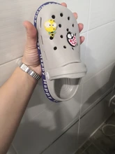 Sandalias con agujeros para niños y niñas, zapatos de playa para interiores, antideslizantes, de fondo suave, novedad de 2020