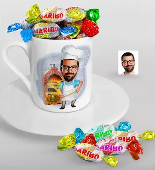 Personalized Mr Kebab shops Caricature Of Turkish Coffee cup And Haribo Candy Gift Seti-1
Personalized Mr Kebab shops Caricature Of Turkish Coffee cup And Haribo Candy Gift Seti-1