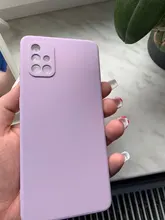 Líquido Original de silicona cubierta de lujo para Samsung Galaxy A51 A71 S21 más A50 A50S A21 A31 A30 A21S A41 M31 M30S caso a prueba de golpes