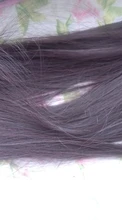 LISIHAIR-Peluca de cabello largo y liso, coleta con horquillas, extensión de cabello sintético, cola de caballo