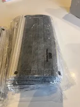 Mascarilla de 5 capas FFP2 KN95, Máscara protectora gris, antipolvo, anticontaminación, Fpp2, aprobada por la CE