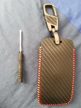 De cuero carcasa para mando a distancia estuche protector para Renault talismán CAPTUR Espace Megane Koleos escénica 4 2016-2019 tarjeta de control remoto sin llave