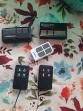 Mando a distancia para puerta de garaje, Control remoto para puerta de garaje, 433,92 mhz, duplicador