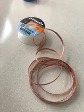 Removedor de mecha de soldadura, Cable de soldadura con ventosa, 1,5 m/5 pies de ancho, 1,5/2/2, 5/3/3, 5mm de ancho, 2018