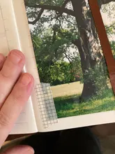 Cinta adhesiva de rejilla en blanco y negro de 10M Papel japonés Planificador de bricolaje Cintas adhesivas Pegatinas Cintas de papelería decorativas