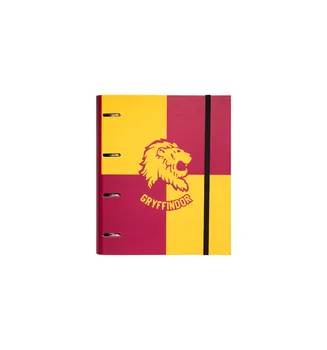 Folder 4 PREMIUM die cut rings HARRY POTTER GRYFFINDOR
Folder 4 PREMIUM die cut rings HARRY POTTER GRYFFINDOR