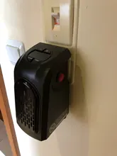 HiPiCok Fan Heater Electric Home Heaters Mini 220V Room Air Wall Handy Heater Ceramic