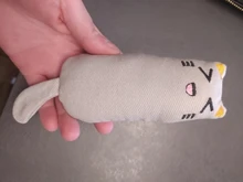 Juguete de hierba gatera con sonido de crujido para gatos, productos para mascotas, juguetes para gatos, dientes de molienda, almohada de felpa para pulgar, accesorios para mascotas