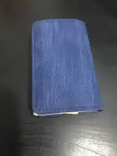 BISI GORO-cartera de mano antirrobo para hombre y mujer, billetera con bloqueo RFID, tarjetero, funda de identificación de Metal, para negocios, vaquera, Pop-up, 2021