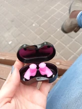 Tapones de silicona blanda para los oídos, protección para los oídos, reutilizables, para música profesional, reducción de ruido para dormir en la piscina, 1 par