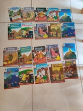 Juego de 10 libros de lectura de 7 a 9 niveles para niños, libro con imagen de historia en inglés Pinyin, 1 juego aleatorio