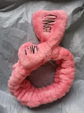 Cintas elásticas para el pelo con letras OMG para mujer y niña, diadema para maquillaje polar Coral, bandanas para el pelo, accesorios para el cabello