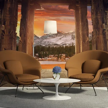 Wall mural-along the path of the shrines of stone-350x270 cm 
Wall mural-along the path of the shrines of stone-350x270 cm