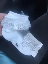 YWHUANSEN 0 a 6 años bebé niño pequeño niñas con volantes de encaje tobillo algodón calcetines vestido princesa verano algodón ojal calcetines con flores