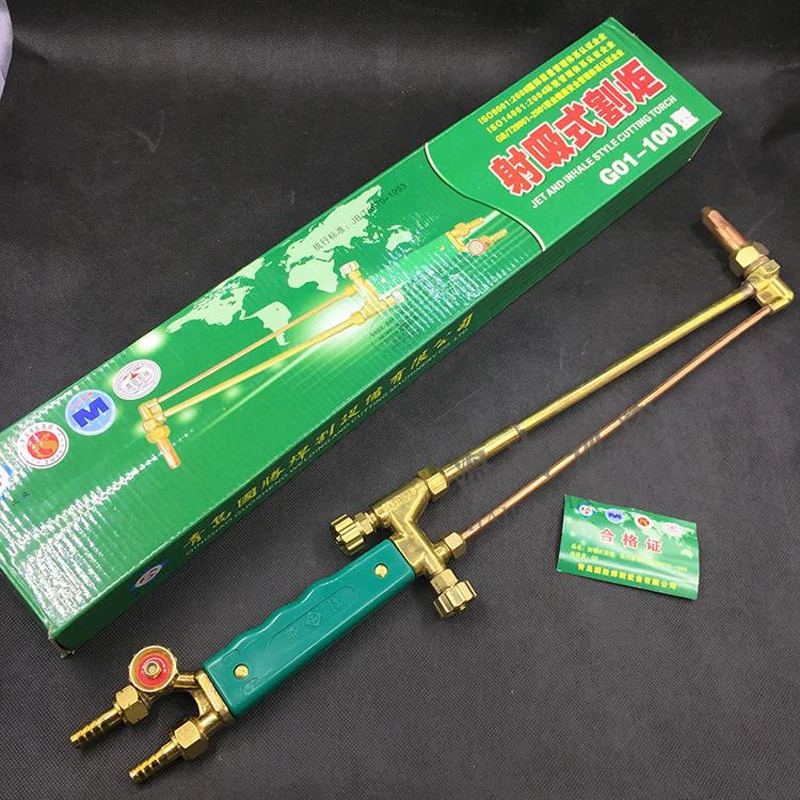 JCD Jet Suction Pure Copper Cutting Torch 30 Type 100 Type Oxygen Safety Cutting Torch Acetylene Ring Gas Cutting Torch
JCD Jet Suction Pure Copper Cutting Torch 30 Type 100 Type Oxygen Safety Cutting Torch Acetylene Ring Gas Cutting Torch