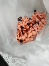 Mini juguetes de plástico de alta calidad para bebés, 10/20/60 Uds., 1 pulgada